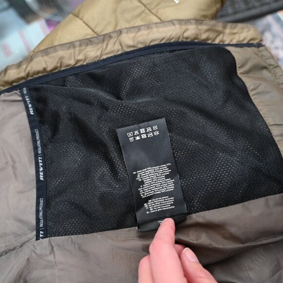 Rev'it! Medium Primaloft Solar 2 Puffer Jacket - Picture 8 of 11